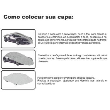 Imagem de Capa Automotiva Cobertura Forro Proteção Tamanho G Vhip