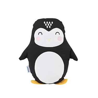 Imagem de Biramar Baby Almofada Woodland Pinguim Preto Cinza