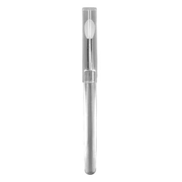 Imagem de SONEW Pincel labial de silicone com tampa, mini pincel aplicador de batom de dupla face com capa à prova de poeira, pincel de maquiagem para batom Lip Glaze Lip Mask Sombra para os olhos