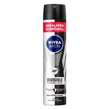 Imagem de Desodorante Aerosol Nívea Black & White Masculino 200ml