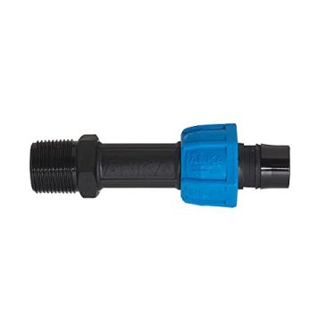 Imagem de Watts Anka (AMA1) Tubo de poliéster de alta pressão de 2,5 cm, encaixe de inserção do adaptador NPT, 2,5 cm