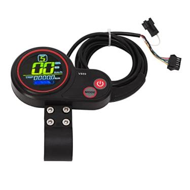 Imagem de Acelerador elétrico de polegar, controle inteligente, acelerador elétrico com tela, acessório de acelerador de polegar E com interface de instalação de 22,2 mm para scooter elétrica, elétrica