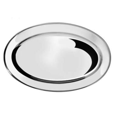 Imagem de Bandeja Em Inox Oval 25cm- Clink