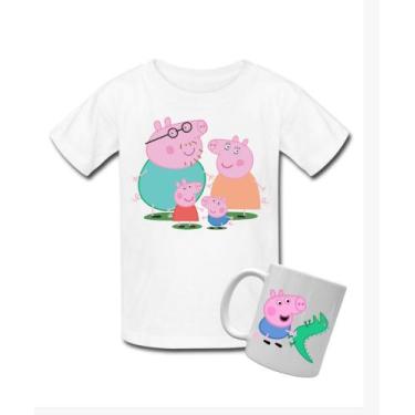 Quadro decorativo Desenho Peppa Pig Serie com o Melhor Preço é no Zoom