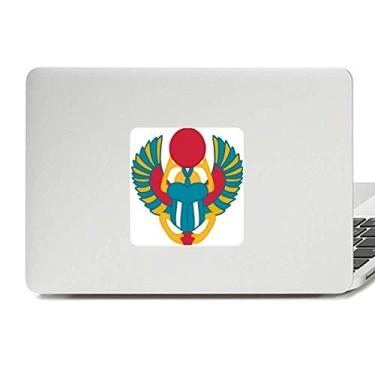 Imagem de Adesivo de vinil com estampa abstrata de escaravelho do Egito Antigo Adesivo para laptop Decoração de PC