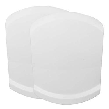 Imagem de 2 Unidades Levantador De Bolo Seguro Placa Móvel Do Bolo Nivelador De Bolo Pá De Transferência Espátula Levantador De Bolo Ferramenta De Corte De Bolo Toca Discos Branco Ampla