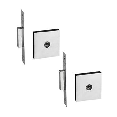 Imagem de Trava Segurança Pado Inox Tetra Dupla 22mm Sm11500 Milano Cromado