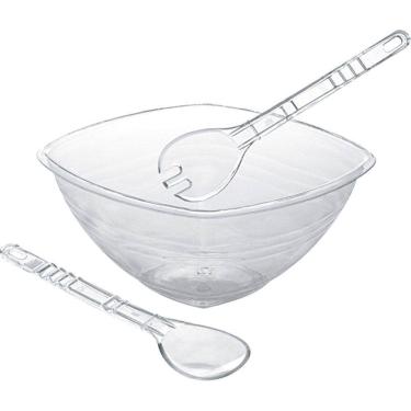 Imagem de Conjunto Saladeira 3 Peças Delta Util Cristal
