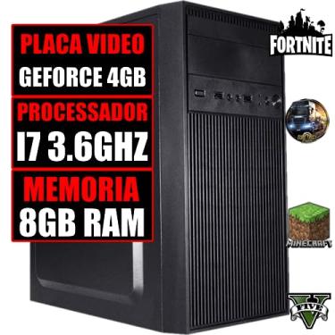 Pc Gamer Completo 3green Force amd Ryzen 5 16GB DDR4 Placa de vídeo Radeon  rx ssd 480GB Monitor 20 75Hz Fonte 500W 3GFO-028 em Promoção na Americanas