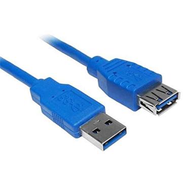 Imagem de Cabo Usb 3.1 - Usb a Macho + Usb a Femea 3.1 - 2M - Azul