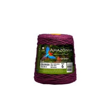 Imagem de Barbante Amazonia 400g Fio 6 Crochê Tricô