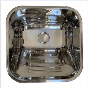 Imagem de tanque 40x40 inox 304 embutir sobrepor c valvula