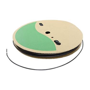 Imagem de Bettomshin 1 peça PE tubo termorretrátil conduíte 0,12 cm diâmetro 200 m comprimento tubo isolado tubo envoltório relação 2: 1 manga de cabo elétrico para proteção de isolamento de longa duração, preto