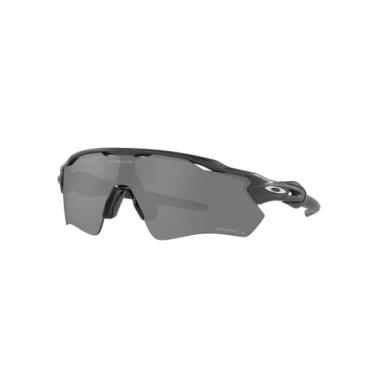 Imagem de Óculos de Sol Oakley Polarizado Radar Ev Path 0OO9208 9208D3 Tam 38 / Cinza Escuro - Lentes Prizm Black Polarized