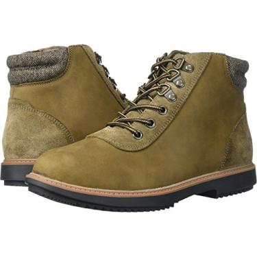 Imagem de Clarks Bota feminina Raisie Vita, Couro de oliva, 7.5