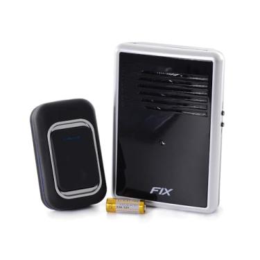 Imagem de CAMPAINHA SEM FIO A PROVA D'AGUA ALCANCE 150M COM 25 TOQUES RESIDENCIAL E COMERCIAL LUXO