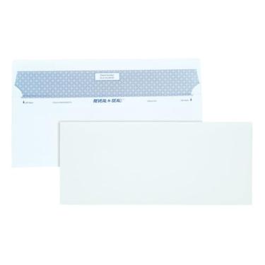 Imagem de Quality Park Reveal-N-Seal — Envelope de segurança empresarial, 25 x 24 cm, branco, 500 envelopes (67218)