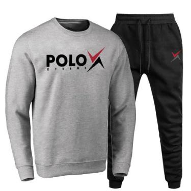 Imagem de Conjunto Calça Básica Polo Xtreme Moletom Gola Redonda