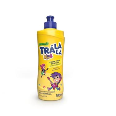 Imagem de Trá Lá Lá Creme De Pentear Sem Embaraço Personagem Kids Amarelo 300 Ml