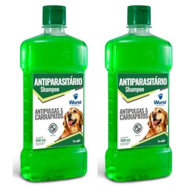 Imagem de Kit 2 Shampoo Dugs 500 Ml - Antipulgas e Carrapatos