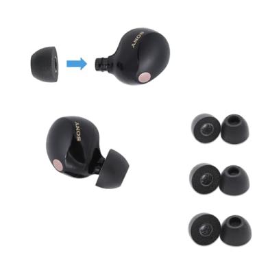 Imagem de Comply Pontas auriculares de espuma para fones de ouvido Sony TrueWireless – Novo Sony XM5, WF-1000XM5, WF-1000XM4, WF-1000XM3, WF-XB700, máximo conforto | Ajuste inabalável | Sortido, 3 pares