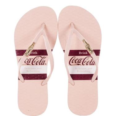 Imagem de Sandália Chinelo De Dedo Feminino Coca Cola Andale Cc4379