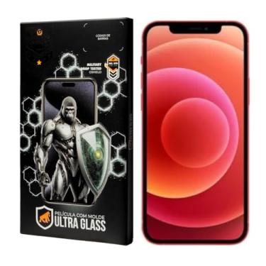 Imagem de Gshield Película de Vidro Temperado Ionizado Anti-Reflexo Anti Impacto 100% de sensibilidade Tela Toda, Ultra Glass para (iPhone 12/12 Pro)