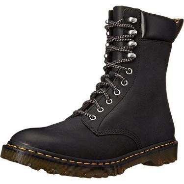 Imagem de Dr. Martens Men's Padten 10 Tie Padded Casual Boots, Black Leather, 4 M UK, 5 M US