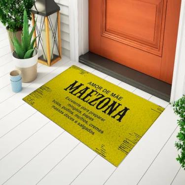 Imagem de Capacho Decorativo De Porta Tapete Divertido E Estampado Frase - Mãezona Ca1003