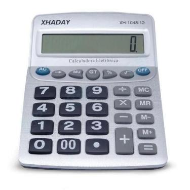 Imagem de Calculadora Grande Grande 16X21 Cm Desligamento Automático - Shaday