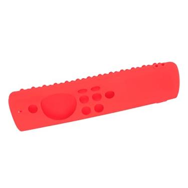 Imagem de Capa Protetora Remota de Silicone Lavável Capa de Controle Remoto Protetor Remoto à Prova de Choque para Fire TV Stick Lite Preto Lavável Leve à Prova de Choque Garante Capa