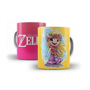 Imagem de Caneca Zelda Princesa Geek Premium