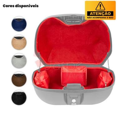 Imagem de Forração Baú Protork 45 Litros Smartbox Forro Premium - Jaspe Ateliê, 