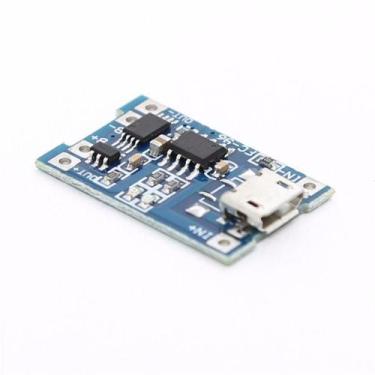 Imagem de Mini Carregador De Bateria De Litio Lithium 1000Ma Tp4056 - Mj