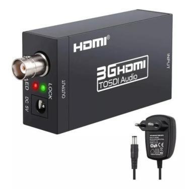Imagem de Adaptador Conversor De Hdmi Para Sdi, Hd-Sdi Ou 3G Sdi - Rohs