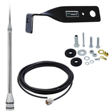 Imagem de Antena Px Marinox 2,70 metros Alongador 60cm Suporte Mercedes Benz Ate