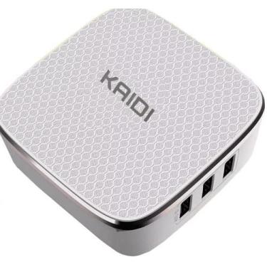 Imagem de Carregador kaidi com 6 saidas 7A usb carga rapida cabo - Jpcell