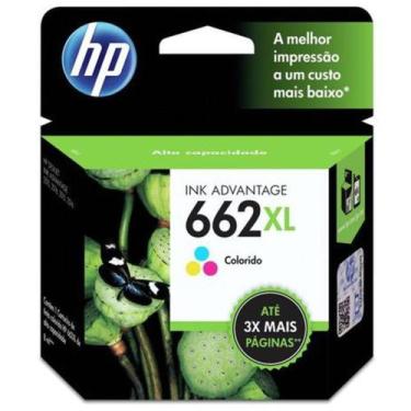 Imagem de Cartucho Hp 662 Xl Colorido Original
