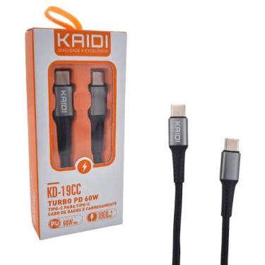 Imagem de Cabo turbo tipo C tipo C kaidi KD 19CC