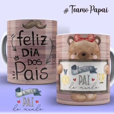 Imagem de Caneca Xícara Dia dos Pais Personalizada O Melhor Pai Do Mundo melhore