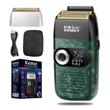 Imagem de Barbeador Kemei Km-2027  Camuflagem 110v/240v