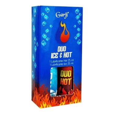 Imagem de Duo hot e ice gel lubrificante esquenta e lubrificante esfria 25ml gar