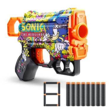 Imagem de Lançador de dardos - X-Shot Skins Menace Sonic Hiper Skype - Candide
