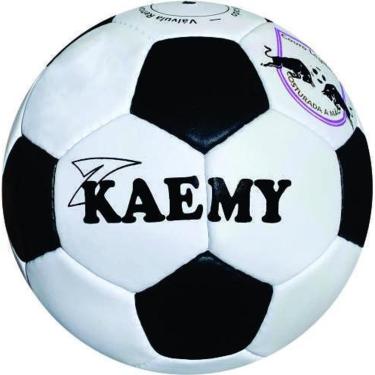 Imagem de Bola Futebol Campo Retro Em Couro Legítimo Kaemy-Feminino