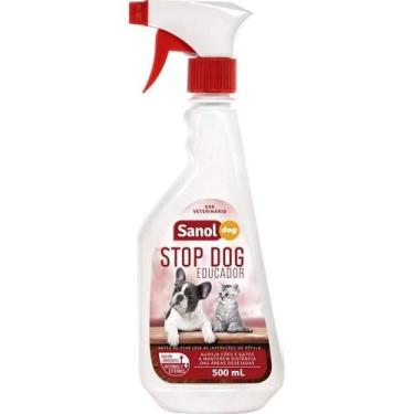 Imagem de Stop Dog Spray Educador Sanitario Para Cães E Gatos 500Ml - Sanol, 500