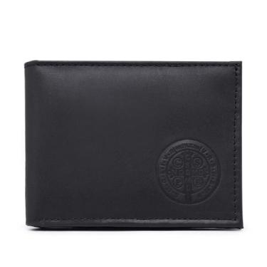 Imagem de Carteira Masculina Couro Fossil Resistente Grande Com Porta CNH Removi