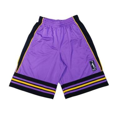 Imagem de Bermuda Basquete Masculina M10 Action Point, Roxo, P