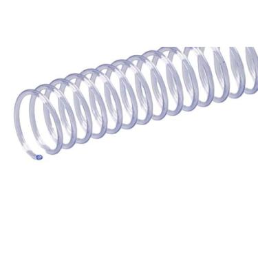 Imagem de Espiral Para Encadernação 45mm Transp Até 400Fls 15 Unidades - Marketm
