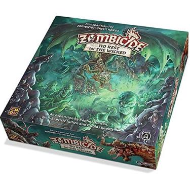 Imagem de Zombicide Horde No Rest for The Wicked Board Game Expansion | Strategy Game | Cooperative Game for Teens and Adults | Zombie Game Green and Black