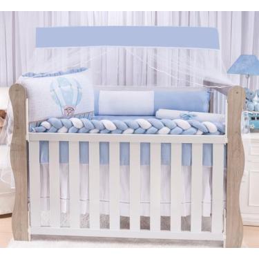 Imagem de Kit Berço Luxo 10 Peças Americano E Nacional Menina E Menino - Kolin E